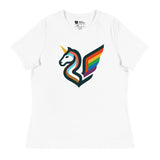 Pride Swishmark (Women's Relaxed T-Shirt)-Women's T-Shirts-Swish Embassy