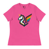 Pride Swishmark (Women's Relaxed T-Shirt)-Women's T-Shirts-Swish Embassy