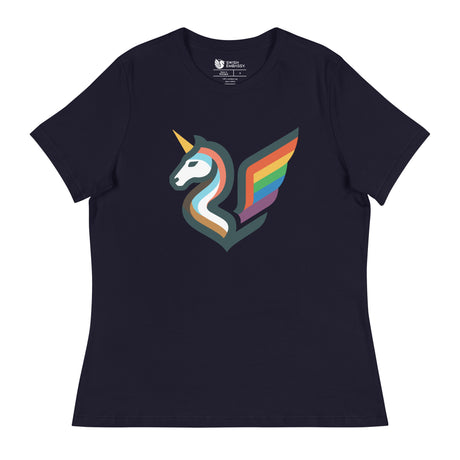 Pride Swishmark (Women's Relaxed T-Shirt)-Women's T-Shirts-Swish Embassy