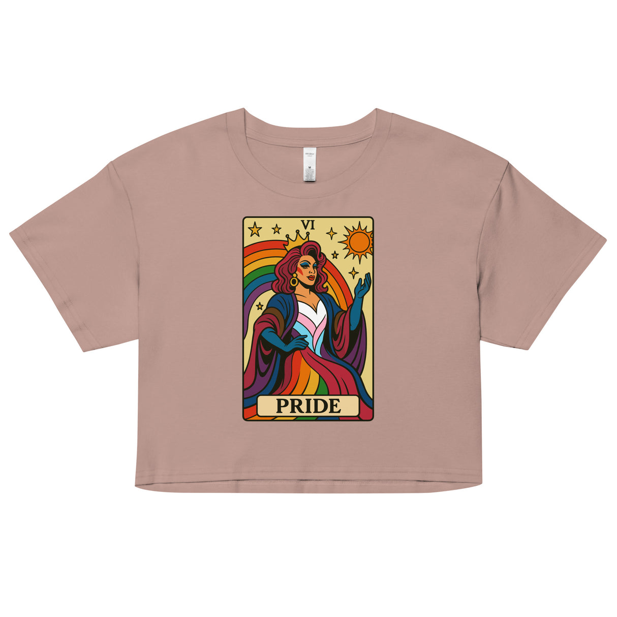 Pride Tarot (Crop Top)-Crop Top-Swish Embassy