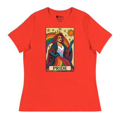 Pride Tarot (Women's Relaxed T-Shirt)-Women's T-Shirts-Swish Embassy