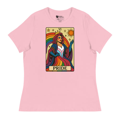 Pride Tarot (Women's Relaxed T-Shirt)-Women's T-Shirts-Swish Embassy