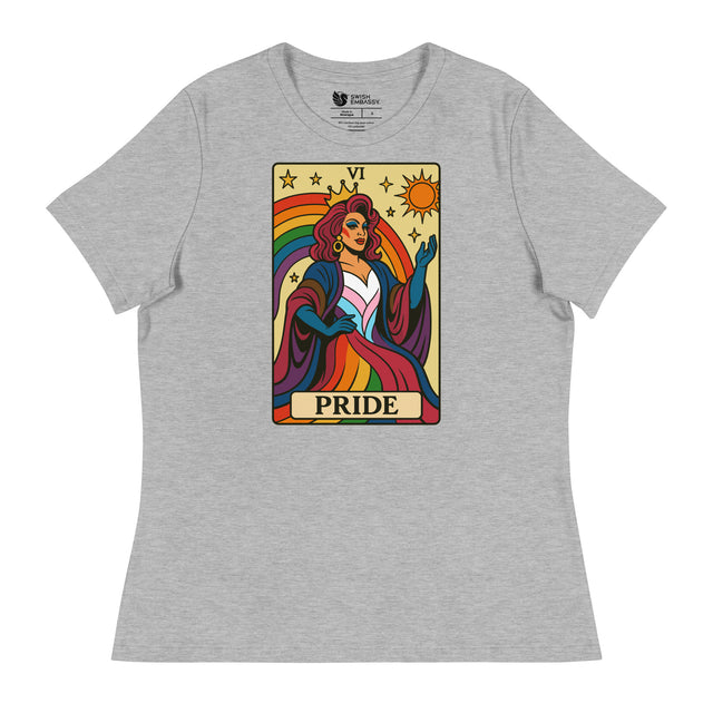 Pride Tarot (Women's Relaxed T-Shirt)-Women's T-Shirts-Swish Embassy