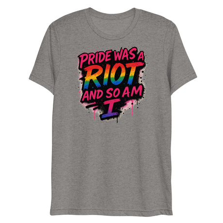 Pride Was a Riot (Triblend)-Triblend T-Shirt-Swish Embassy