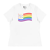 Pride in the USA (Women's Relaxed T-Shirt)-Women's T-Shirts-Swish Embassy