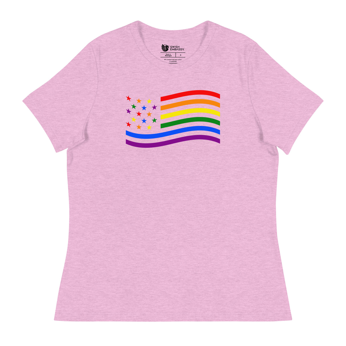 Pride in the USA (Women's Relaxed T-Shirt)-Women's T-Shirts-Swish Embassy