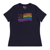 Pride in the USA (Women's Relaxed T-Shirt)-Women's T-Shirts-Swish Embassy