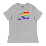 Pride in the USA (Women's Relaxed T-Shirt)-Women's T-Shirts-Swish Embassy