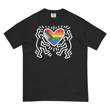 Progress Pride Figures (Boxy Tee)-Boxy T-Shirt-Swish Embassy