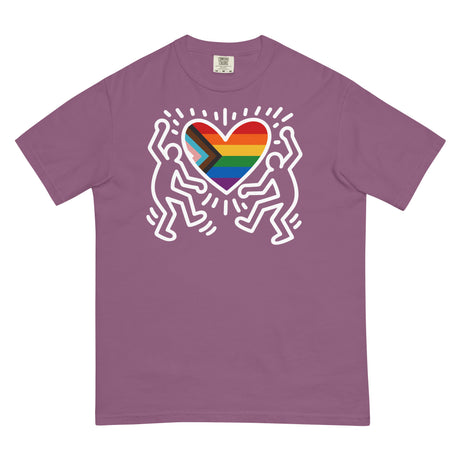 Progress Pride Figures (Boxy Tee)-Boxy T-Shirt-Swish Embassy