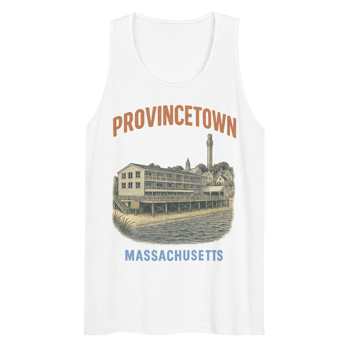 Provincetown Seaside (Tank Top)-Tank Top (Staging)-Swish Embassy