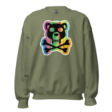 Psycho Bear (Sweatshirt)-Sweatshirt-Swish Embassy