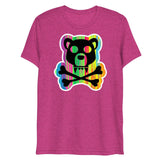 Psycho Bear (Triblend)-Triblend T-Shirt-Swish Embassy