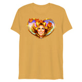 Queen of Hearts and High Notes (Triblend)-Triblend T-Shirt-Swish Embassy