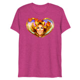 Queen of Hearts and High Notes (Triblend)-Triblend T-Shirt-Swish Embassy