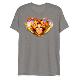 Queen of Hearts and High Notes (Triblend)-Triblend T-Shirt-Swish Embassy