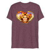 Queen of Hearts and High Notes (Triblend)-Triblend T-Shirt-Swish Embassy