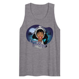 Queen of the Silent Night (Tank top)-Christmas Tank Tops-Swish Embassy