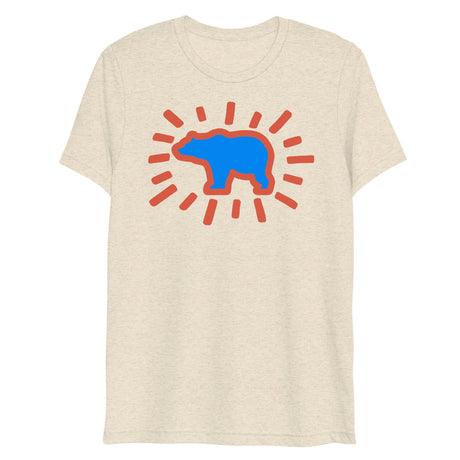 Radient Bear (Triblend)-Triblend T-Shirt-Swish Embassy