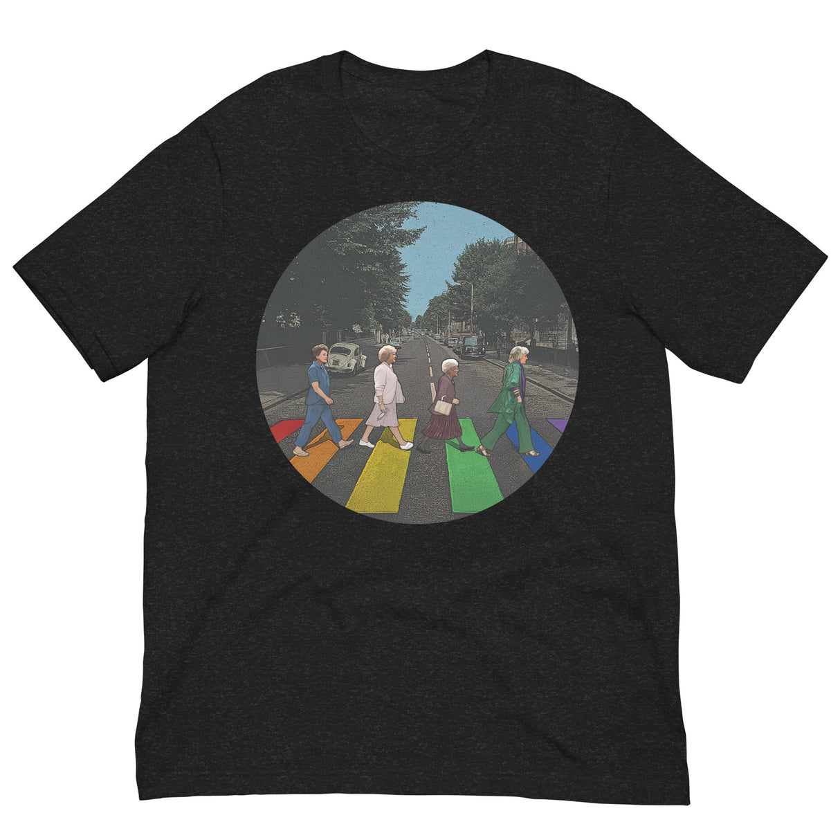 Rainbow Crossing Girls-T-Shirts-Swish Embassy