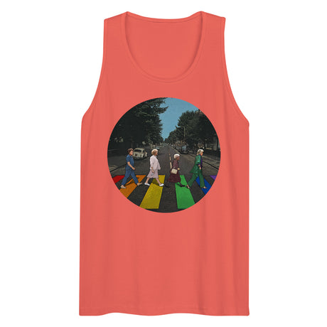 Rainbow Crossing Girls (Tank Top)-Tank Top-Swish Embassy