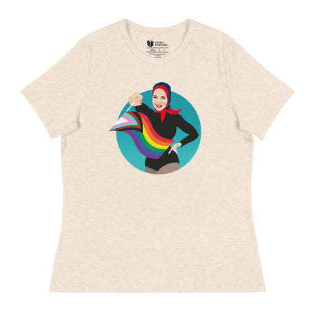 Rainbow Gardens (Women's Relaxed T-Shirt)-Women's T-Shirts-Swish Embassy
