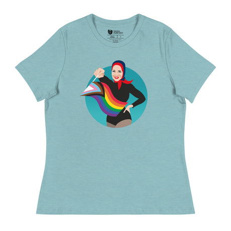 Rainbow Gardens (Women's Relaxed T-Shirt)-Women's T-Shirts-Swish Embassy