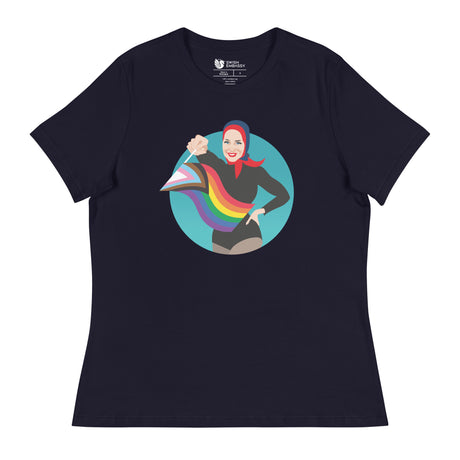 Rainbow Gardens (Women's Relaxed T-Shirt)-Women's T-Shirts-Swish Embassy