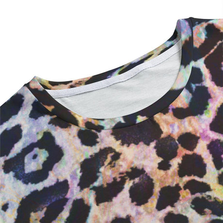 Rainbow Leopard (Allover T-Shirt)-Allover T-Shirt-Swish Embassy