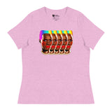 Rainbows and Rhythm (Women's Relaxed T-Shirt)-Women's T-Shirts-Swish Embassy