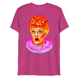 Red Hair Don’t Care (Triblend)-Triblend T-Shirt-Swish Embassy
