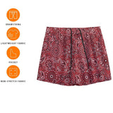 Red Hanky (Shorts)-Shorts-Swish Embassy