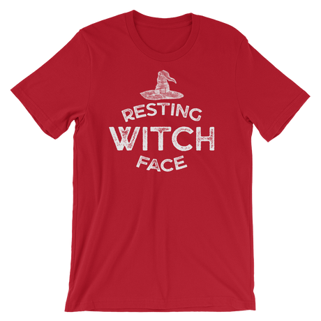 Resting Witch Face-Halloween T-Shirt-Swish Embassy