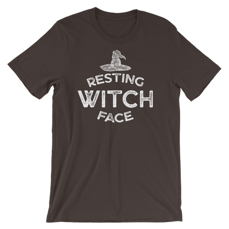 Resting Witch Face-T-Shirts-Swish Embassy