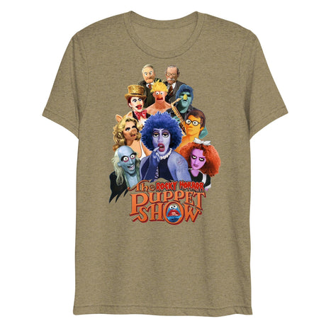 Rocky Horror Puppet Show (Triblend)-Triblend T-Shirt-Swish Embassy