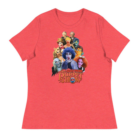 Rocky Horror Puppet Show (Women's Relaxed T-Shirt)-Women's T-Shirts-Swish Embassy