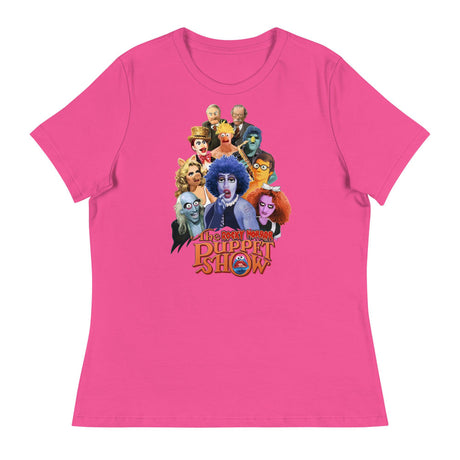 Rocky Horror Puppet Show (Women's Relaxed T-Shirt)-Women's T-Shirts-Swish Embassy