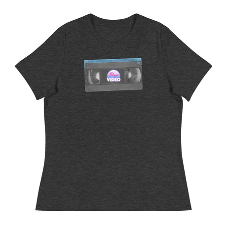 Rose Video (Women's Relaxed T-Shirt)-Women's T-Shirts-Swish Embassy