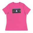 Rose Video (Women's Relaxed T-Shirt)-Women's T-Shirts-Swish Embassy