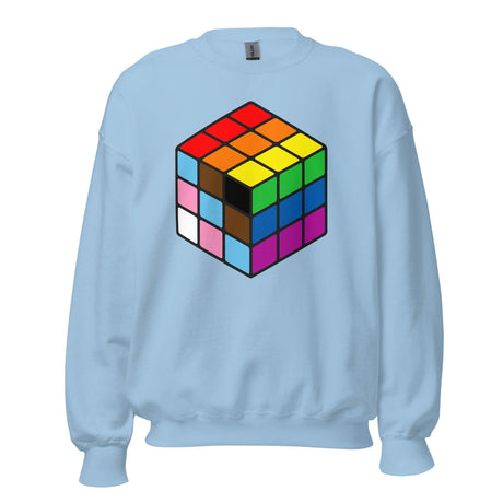 Rubik's Pride (Sweatshirt)-Sweatshirt-Swish Embassy