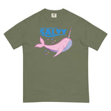 Salty Narwhal (Boxy Tee)-Boxy T-Shirt-Swish Embassy
