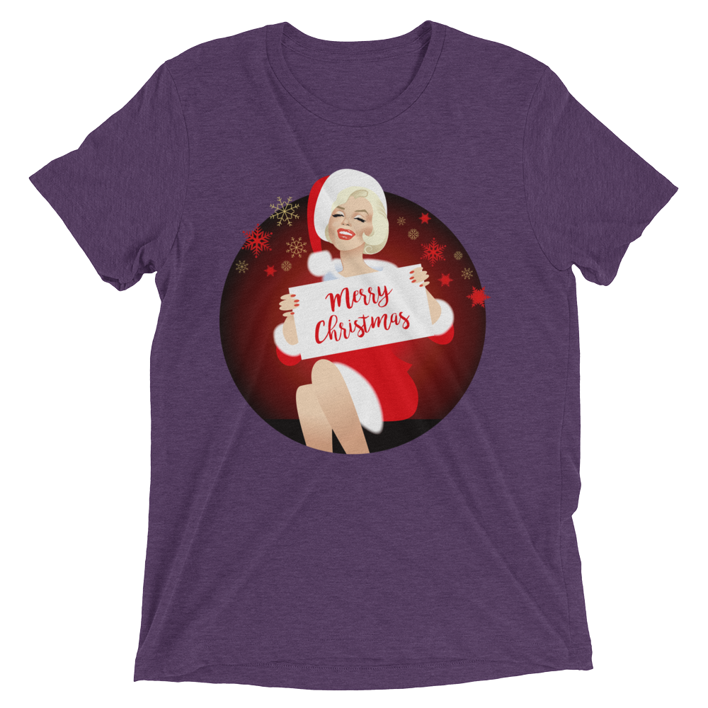 Santa Baby (Triblend)-Triblend T-Shirt-Swish Embassy