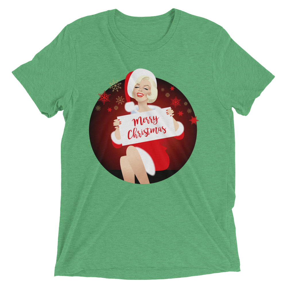 Santa Baby (Triblend)-Triblend T-Shirt-Swish Embassy