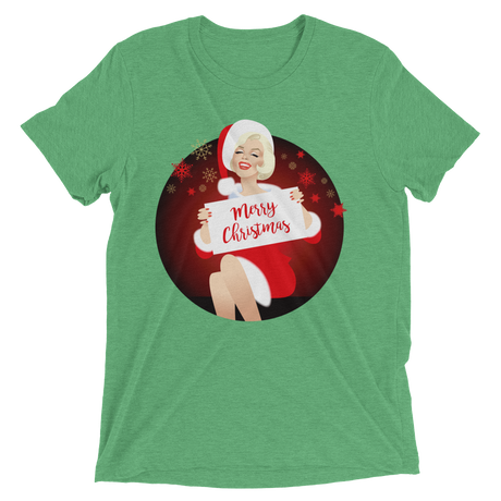 Santa Baby (Triblend)-Triblend T-Shirt-Swish Embassy