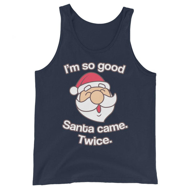 Santa Came Twice (Tank Top)-Tank Top-Swish Embassy