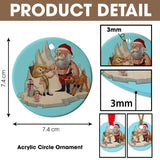 Santa'S Little Helper (Ceramic Holiday Keepsake)-Ceramic Holiday Keepsake-Swish Embassy