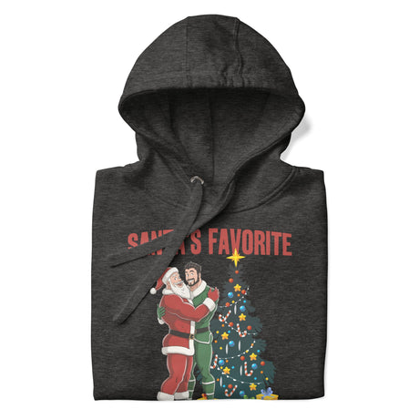Santa's Favorite (Hoodie)-Christmas Hoodies-Swish Embassy