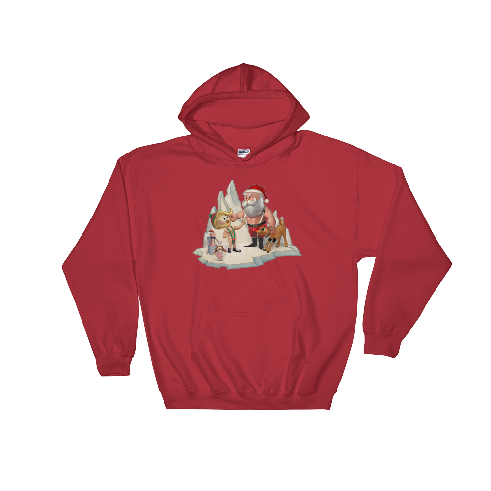 Santa's Little Helper (Hoodie)-Hoodie-Swish Embassy