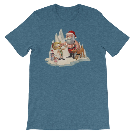 Santa's Little Helper-T-Shirts-Swish Embassy