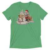 Santa's Little Helper (Triblend)-Triblend T-Shirt-Swish Embassy